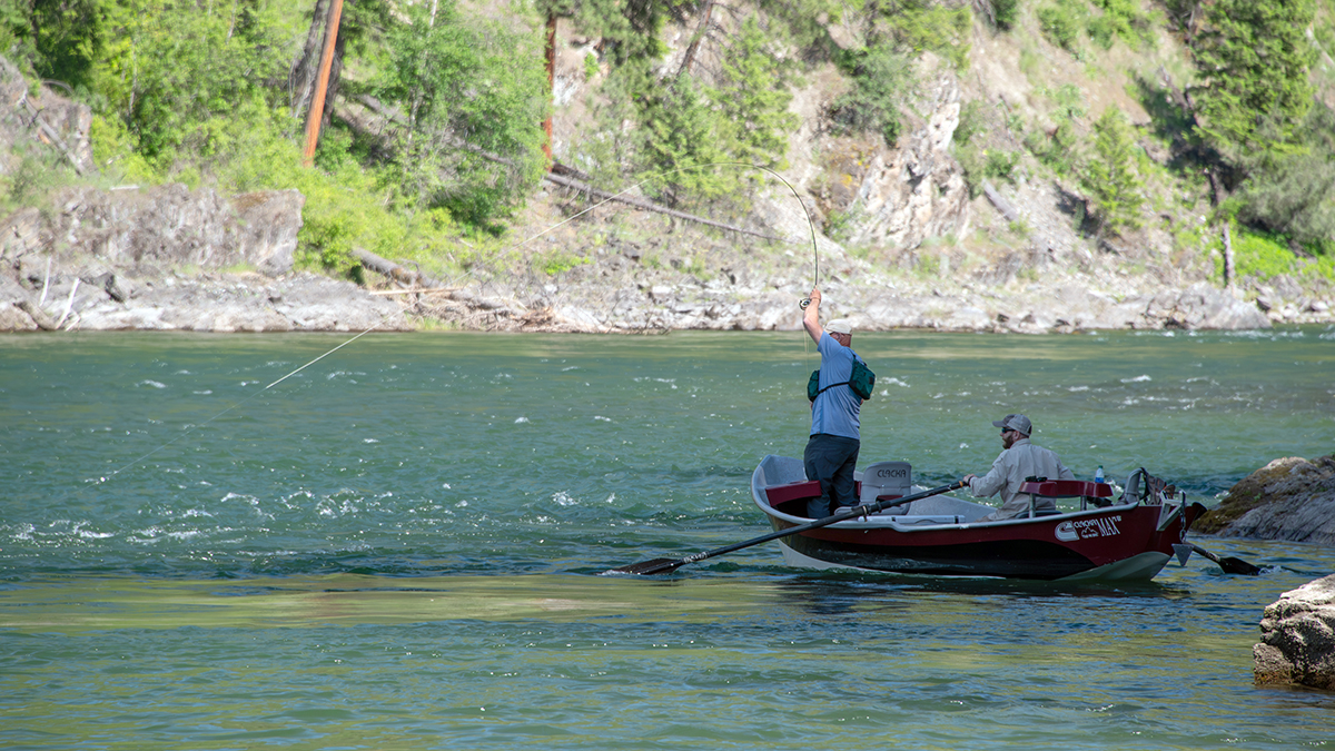 Guided Fly Fishing Drift Boat