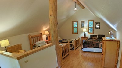 Cabin 2 and 3 Loft Bedroom