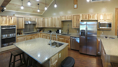 lodge kitchen